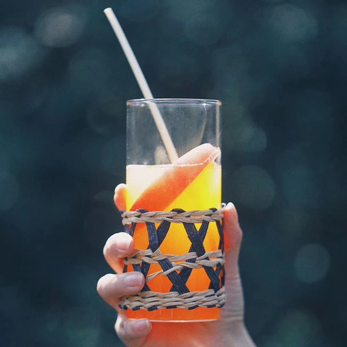 100pcs/Box Natural Wheat Straws Eco-Friendly Drinking Straws Disposable Cocktail for Baby Milk Beer Tea Bar Accessories drinking straws
