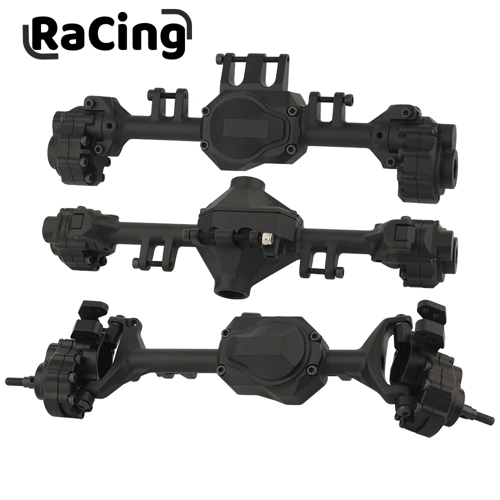 알루미늄 CNC 통합 포털 액슬 하우징, 전방 중간 후방, 1/10 RC 크롤러 TRX4 브롱코 TRX6 G63 6x6 업그레이드 부품