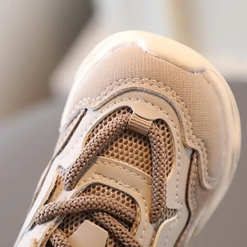 Spring Autumn Kids Sport Shoes Boys Children Outdoor Running Sneakers Fashion Mesh Breathable 6