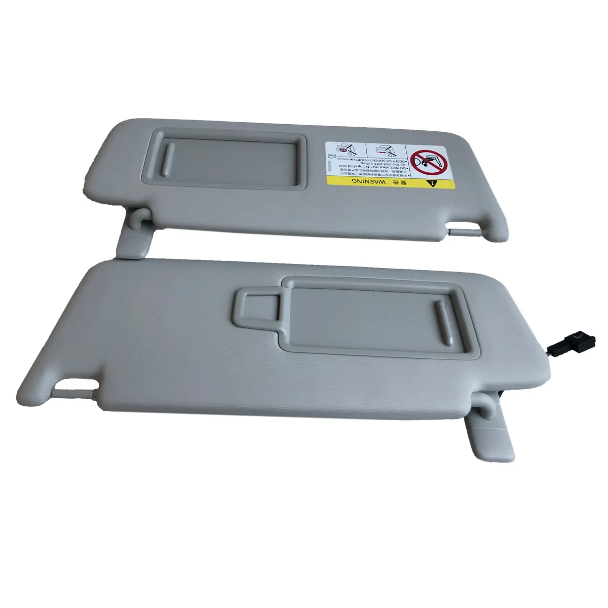 Car Front Inner Sun Visor Gray Windscreen Sun Shade For VW GTI Golf MK7