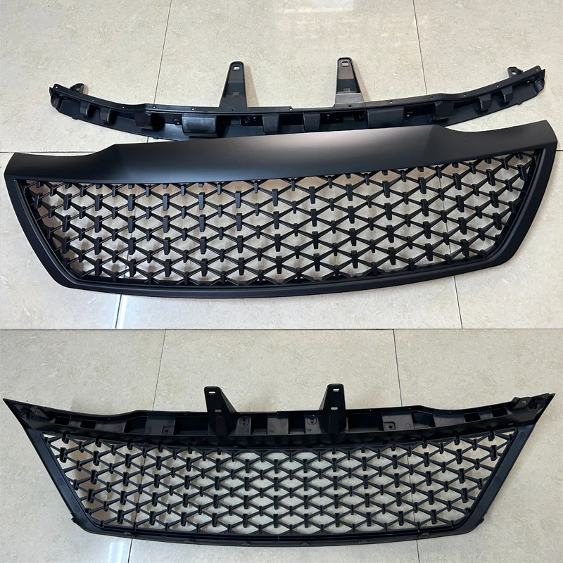 토요타 포튜너 2012 2013 2014 레이싱 그릴 프론트 범퍼 그릴 마스크 자동차 액세서리용 라디에이터 그릴