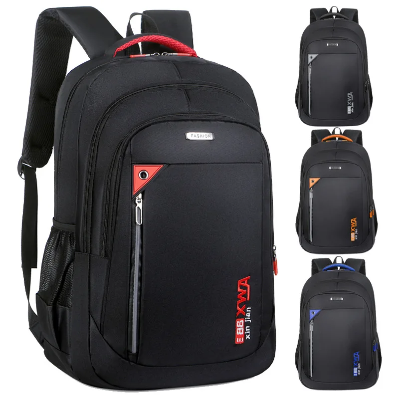 

Sport Backpack Waterproof Shoulders Bag Men's Business Computer Travel Bag Schoolbag Fashion Student Lovers Print LOGO