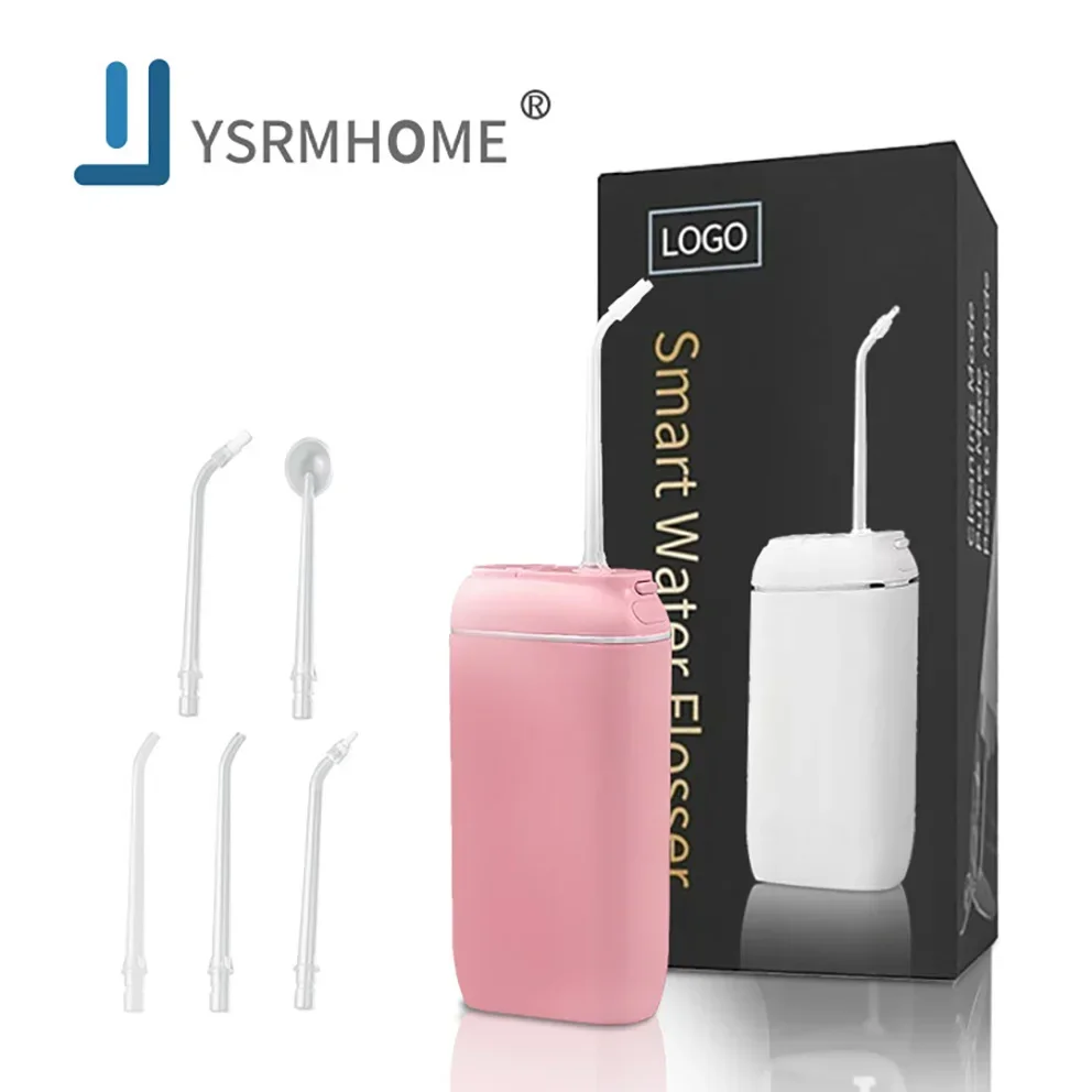 

Luxury Water Flosser Electric USB Rechargeable Oral Dental Irrigator Portable Jet Tooth Scaler 150ML Waterproof Teeth Cleaner