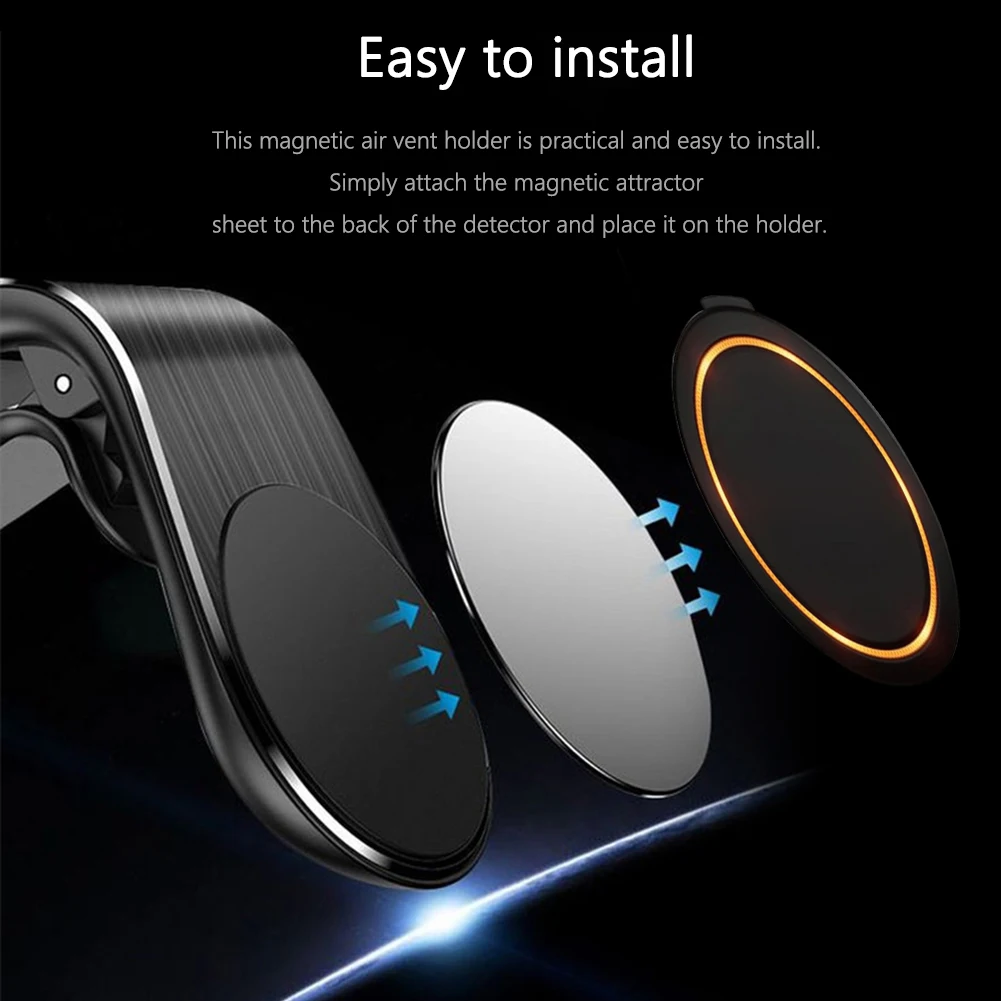 Magnetic Air Vent Clip Mount Stand Strong Magnet Car Air Vent Magnetic Holder for OOONO CO-Driver NO2/OOONO CO-Driver NO1
