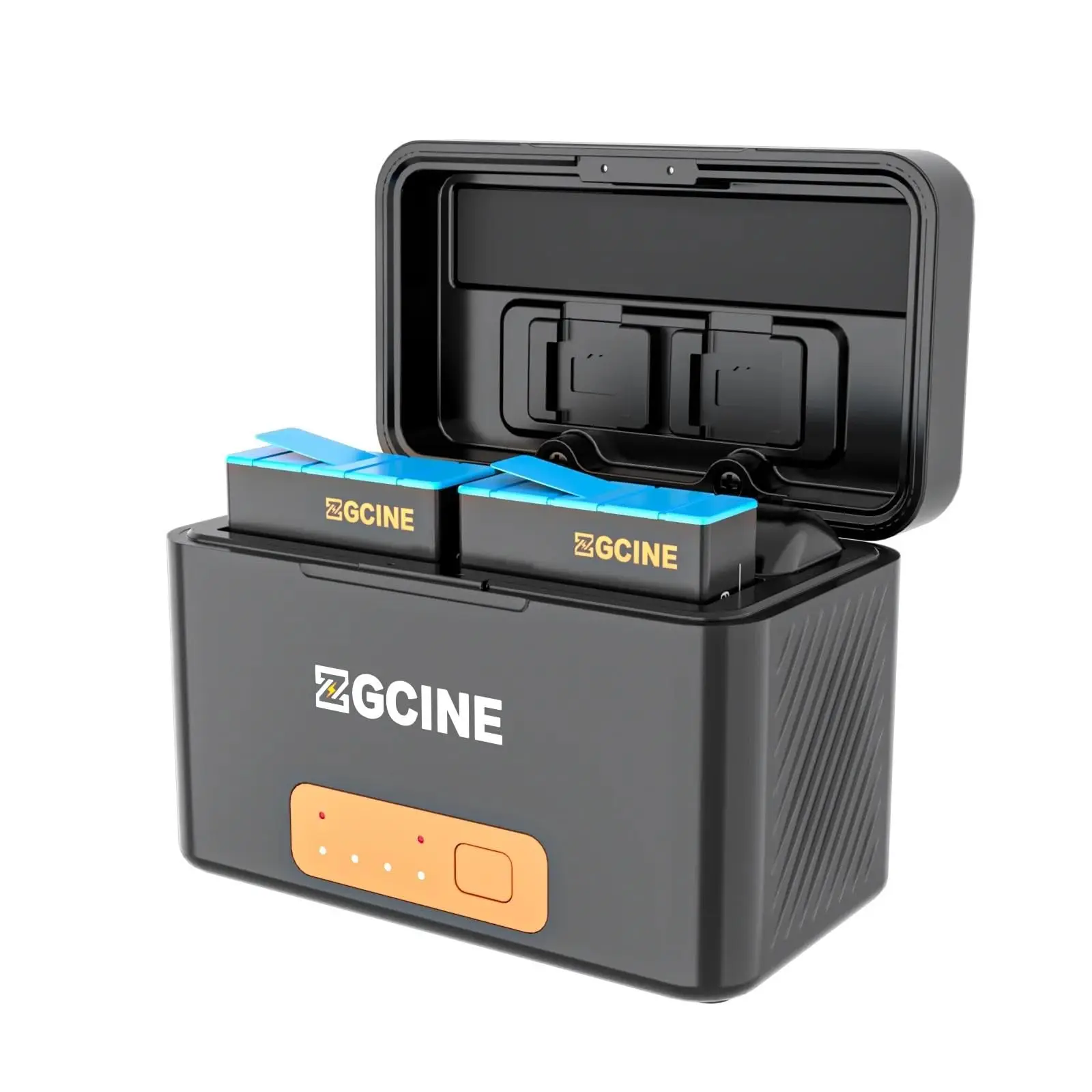 【Clearance Sale】ZGCINE PS-G10 Mini KIT2 Built in Rechargeable 5200mAh Battery Charger Case for GoPro Hero 11/10/9/8/7/6 Battery