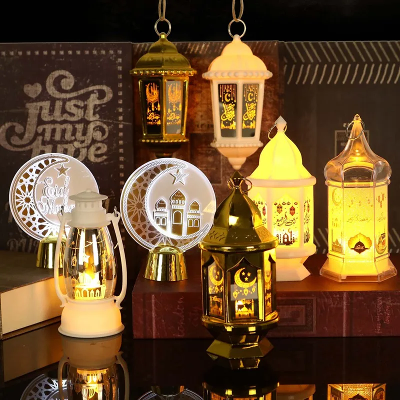 Ramadan Mubarak LED Wind Light Lantern Decoration. – Middle Eastern Boutique