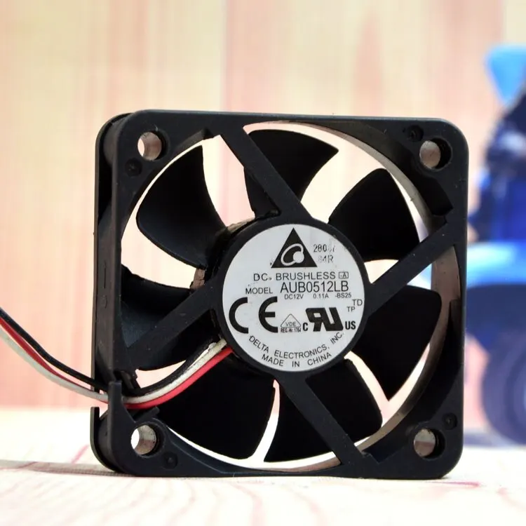 For Delta AUB0512LB 12V 0.11a 5cm 5015 Mute Humidifier Bridge Chips Fan