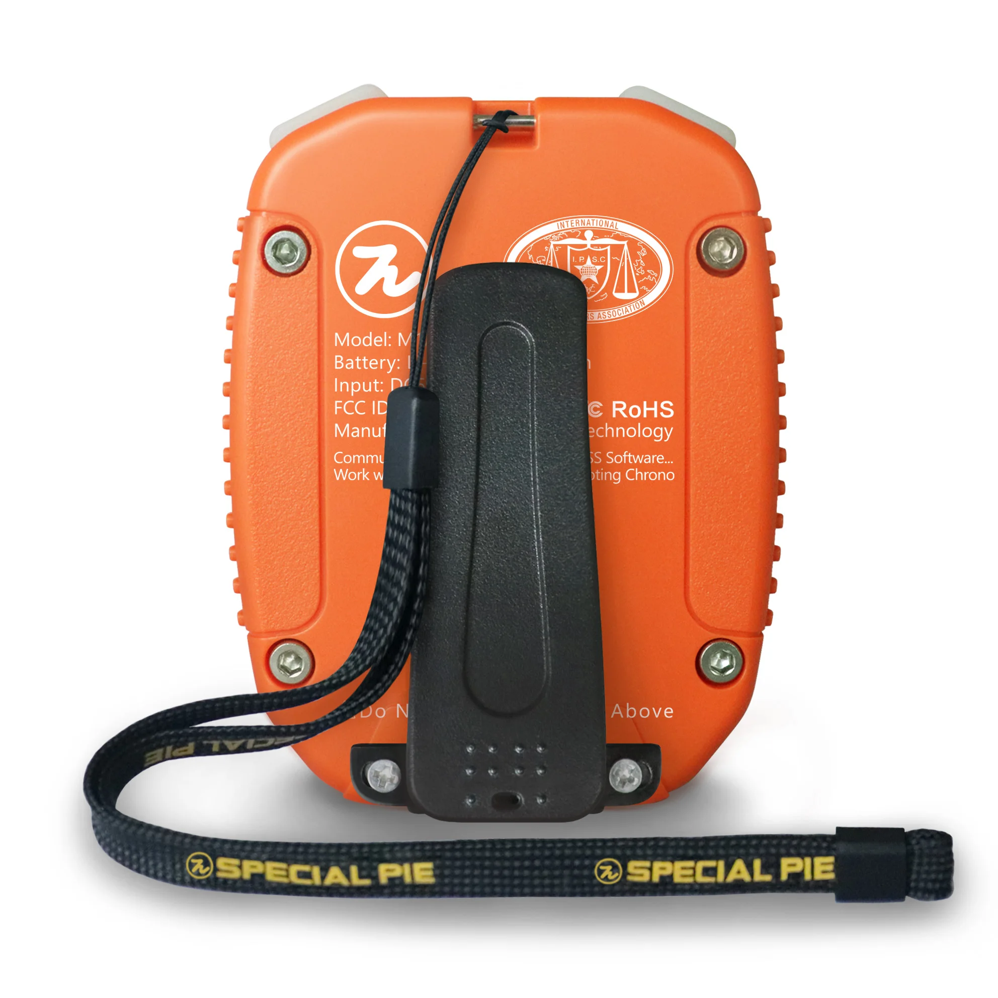 Shot Timers Special Pie Shot Timers for Competition Electronics Black Sand Orange For USPSA IPSC IDPA AShooting Range