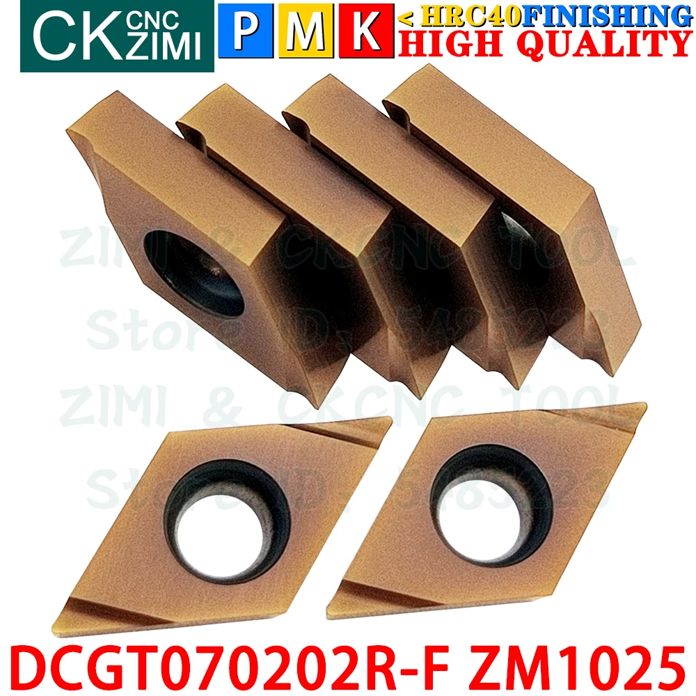 

DCGT070202R-F ZM1025 DCGT 070202 R-F ZM1025 DCGT0702 DCGT 0702 Твердосплавные вставки Отделка внешняя Инструменты для токарных пластин Механический токарный станок с ЧПУ Режущие инструменты