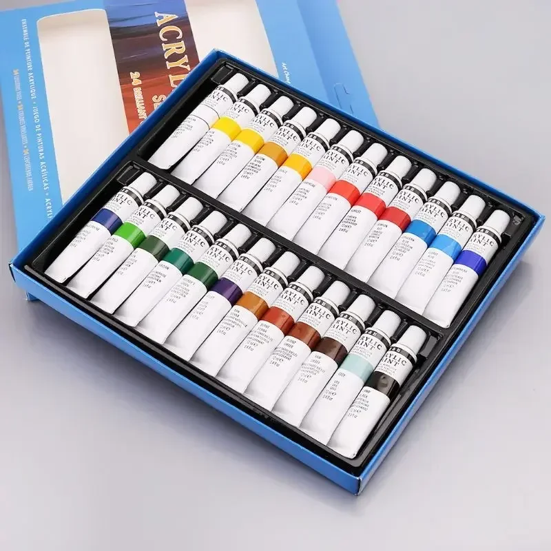 24-Color Acrylic Paint Set 1