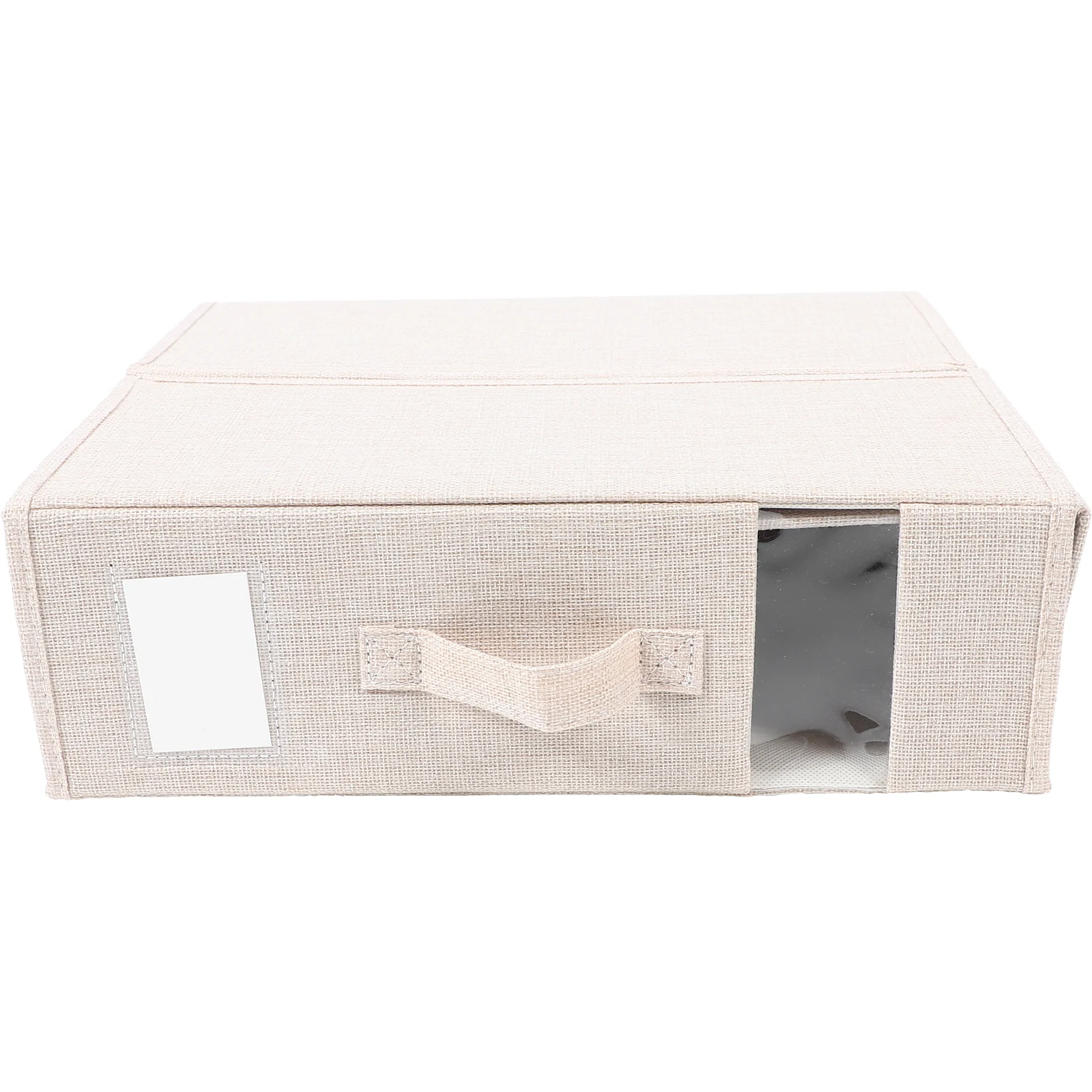 

Foldable Storage Bin for Blanket Toilet Paper Container Cardboard Zipper Bedding
