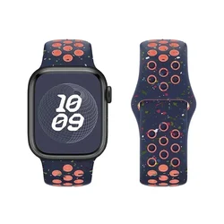 Premium Silicone Sports Watch Strap - Durable Rubber Band for Enhanced Comfort and Style (05 Flame Blue)