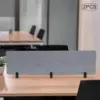 2Pcs Acoustic Freestanding Privacy Partitions 60""X16"" Gray Desk Panels Noise Reducing Freestanding Desk Partitions Acoustic 5