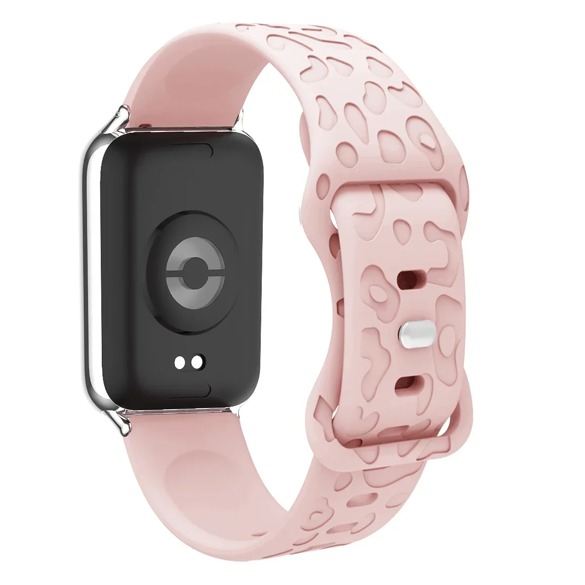 Silicone Leopard Sports Strap Replacement Band - Versatile Fitness Watch Accessory