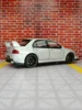1:32 Mitsubishis Evo 9 Alloy Racing Car Model Diecast Metal Toy Car High Simulation Sound and Light Kid Toy Gift Collection 6