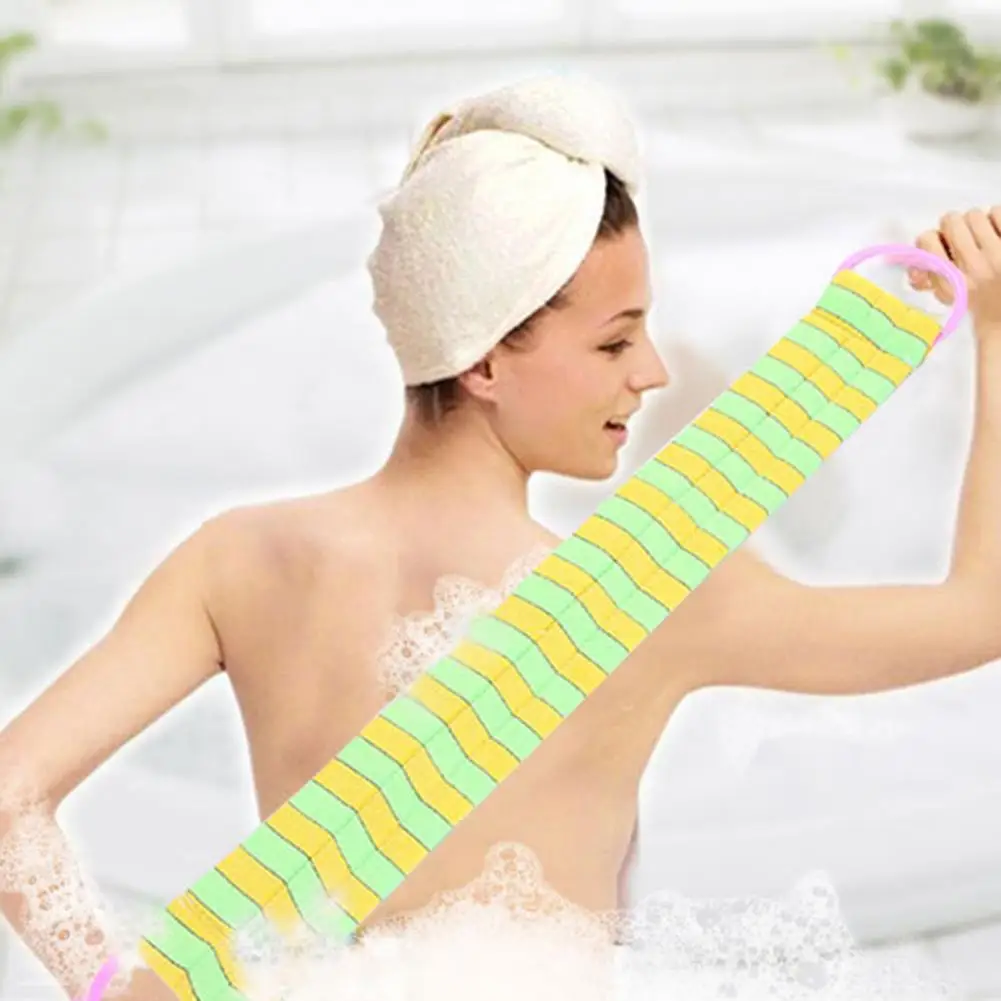 

Useful Reusable Extra Long Adult Exfoliating Back Scrubber Washcloth Home Supplies Adult Bath Towel Exfoliating Bath Cloth