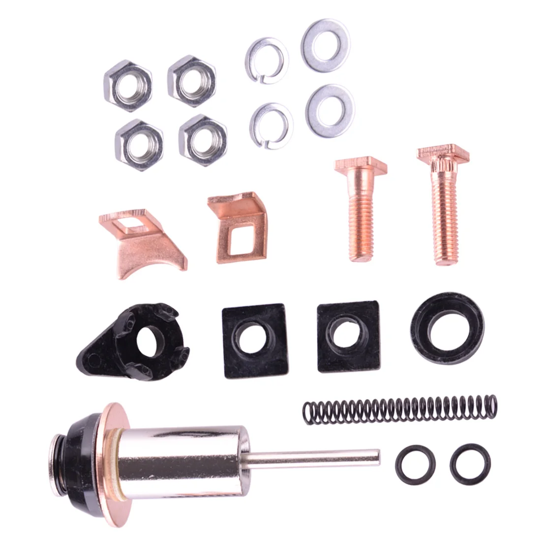 Kit de reparación de solenoide de Motor de arranque, compatible con