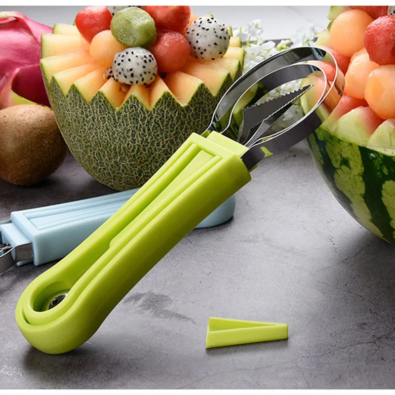 Watermelon Slicer Cutter Scoop Fruit Carving Knife Cutter Fruit Platter Fruit Dig Pulp Separator Kitchen Home Gadgets Tools 2 Watermelon Slicer Cutter Scoop Fruit Carving Knife Cutter Fruit Platter Fruit Dig Pulp Separator Kitchen Home Gadgets Tools 2