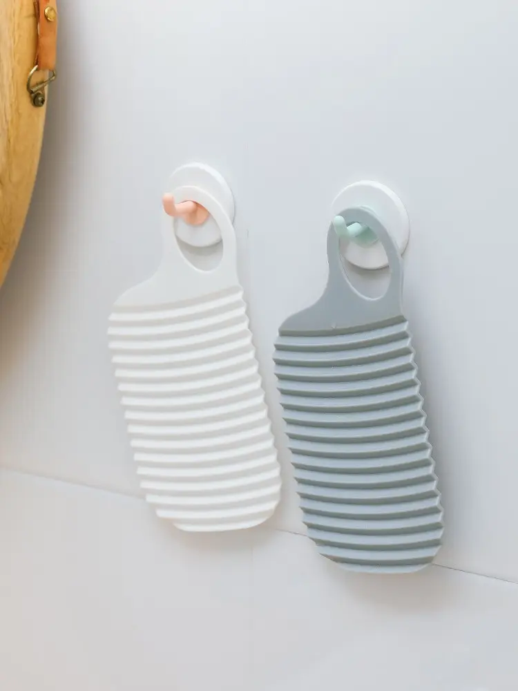 Travel Portable Thick Mini Washboard Non Slip Laundry Accessories Board Wash Kids Household Washboard Cleaning Supplies