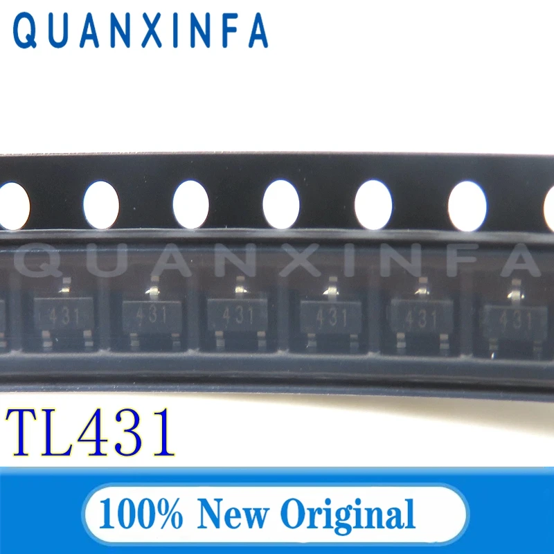 BJT Transistor 50-100PCS S8050 S8550 SS8050 SS8550 TL431 SOT23 Y1 J3Y 2TY Y2 SMD NPN/PNP transistors