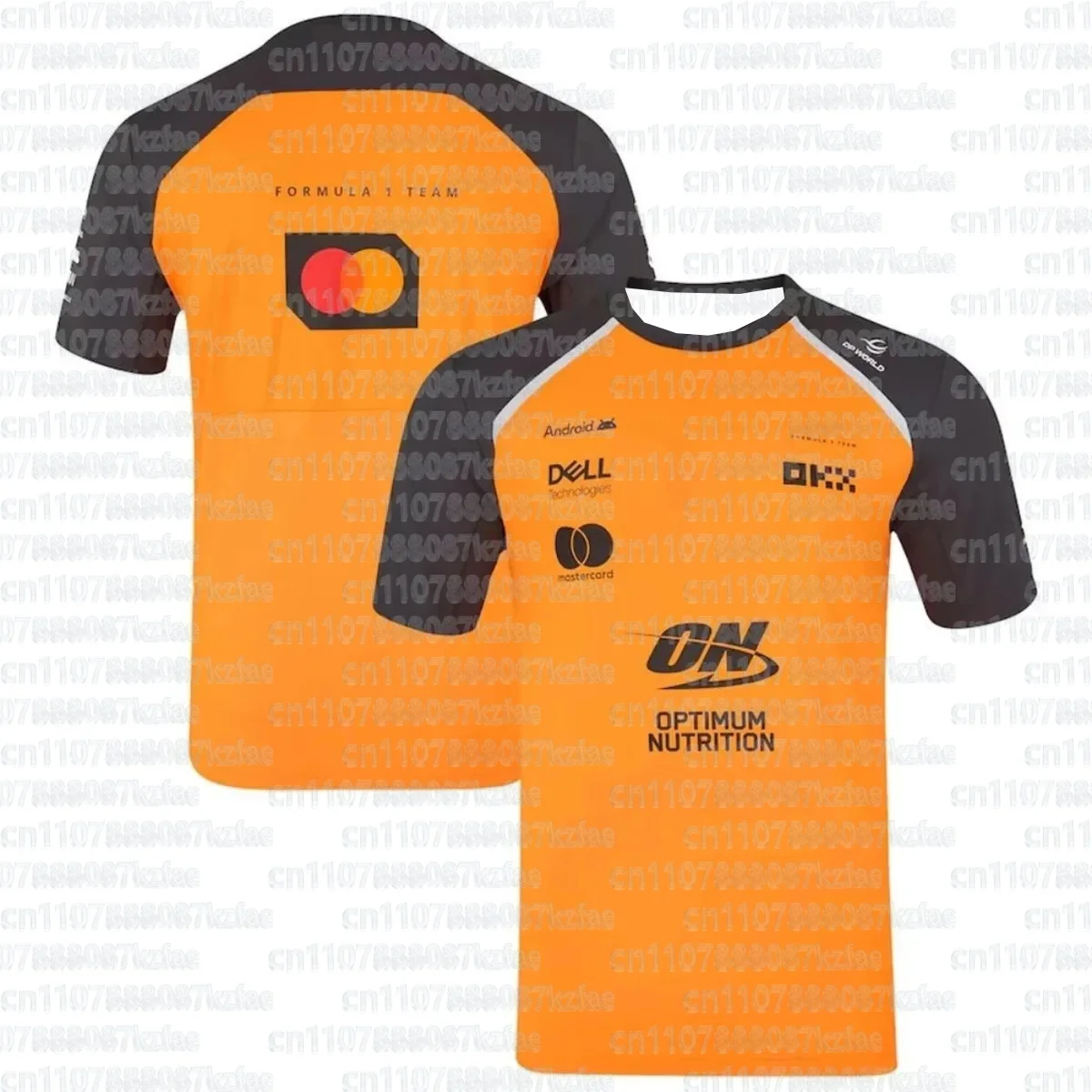New Jersey Eltern-Kind-Kollektion Saison 2026 Lando Norris Oscar Piastri Bequemes T-Shirt Outdoor-Training Weiches T-Shirt – Detail 5