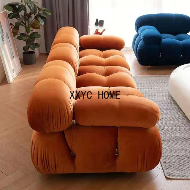 편안함과 스타일의 완벽한 조화: 녹색 L자형 소파 침대 모듈