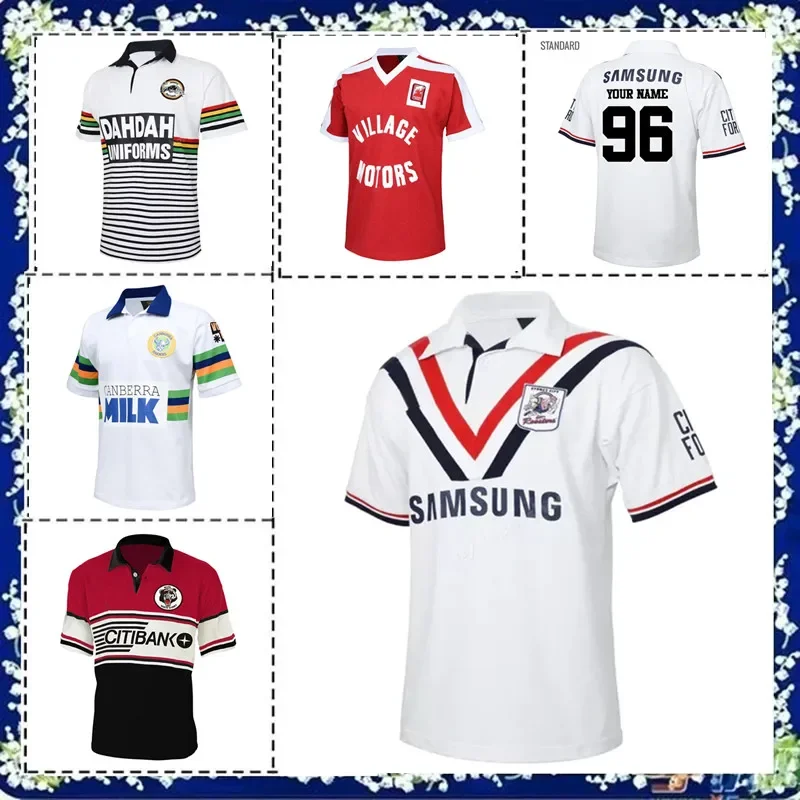 

1996 Sydney City Roosters Away Retro Jersey 1991 Penrith Panthers Alternate Retro Jersey 1994 North Sydney Bears Retro Jersey