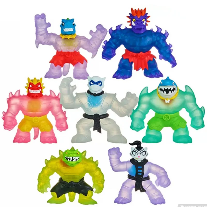 Heroes Goo Jit Zu Toy Action Figures And Accessories Children's  Decompression Stretchable Toys - Squeeze Toys - AliExpress