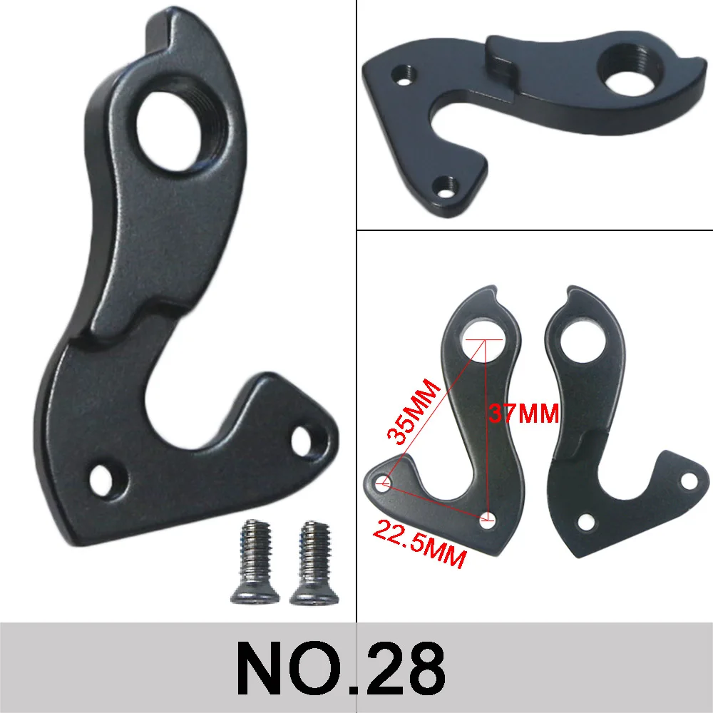 1pc Universal Legierung MTB Rennrad Schaltwerk Aufhänger Racing Radfahren Mountainbike Rahmen Hinten Getriebe Schwanz Haken Adapter Teile – Detail 17