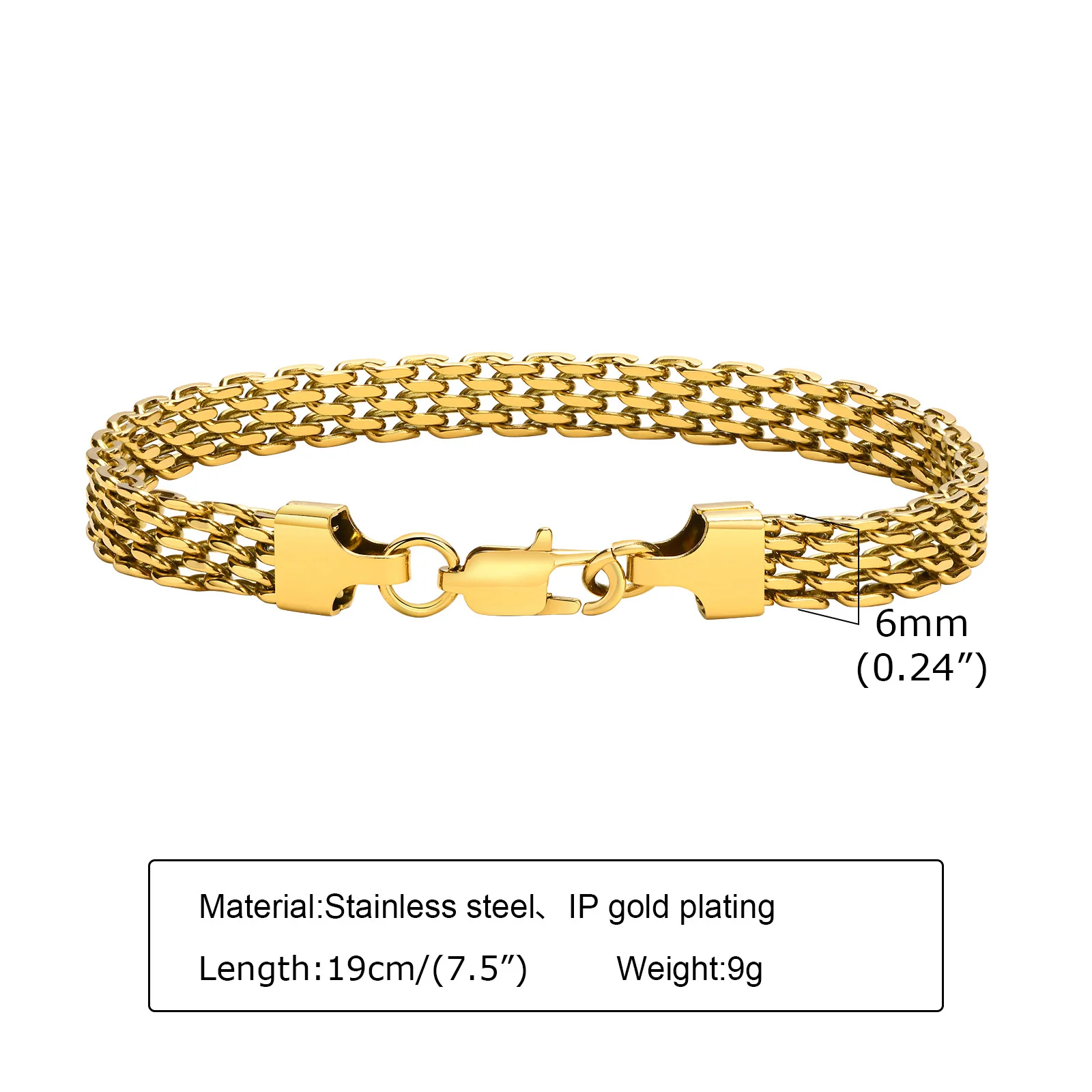 Edelstahl Schmuck Uhr Gürtel Mann Frauen Armband Textur Hochzeit Geburtstag Party Mutter Paar Freundin Valentinstag Geschenk – Detail 3