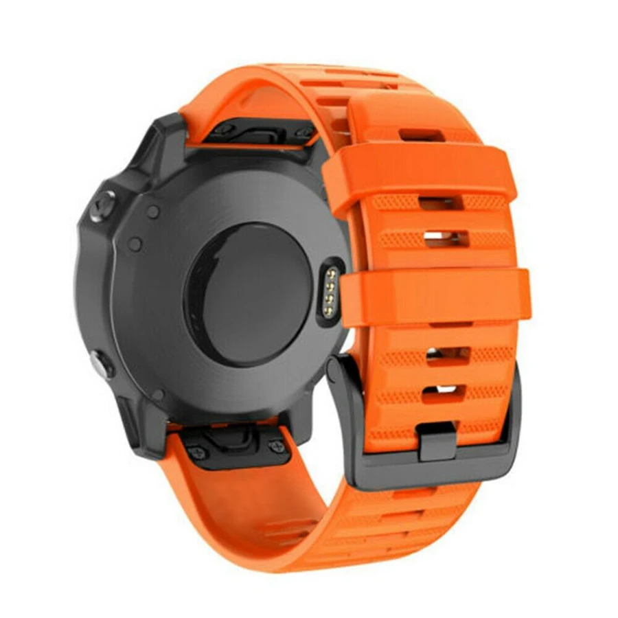 22 20 26MM QuickFit Strap Para Garmin Fenix 6X 6 6S Pro Pulseira De Relógio De Silicone para Fenix 7S 7X 7 5X 5 5S 945 965 Epix Gen 2 Correa