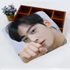 Nice Cha Eun Woo KPOP Soft Microfiber Fabric Face Towel Wash Cloths Hand Towel Portable Multifunctional Cleaning Absorbent Towel 2