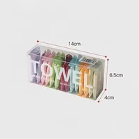 14pcs/box Disposable Washcloth Portable Travel Towel Thickened Compressed Face Cleansing Beauty Square Towel 3
