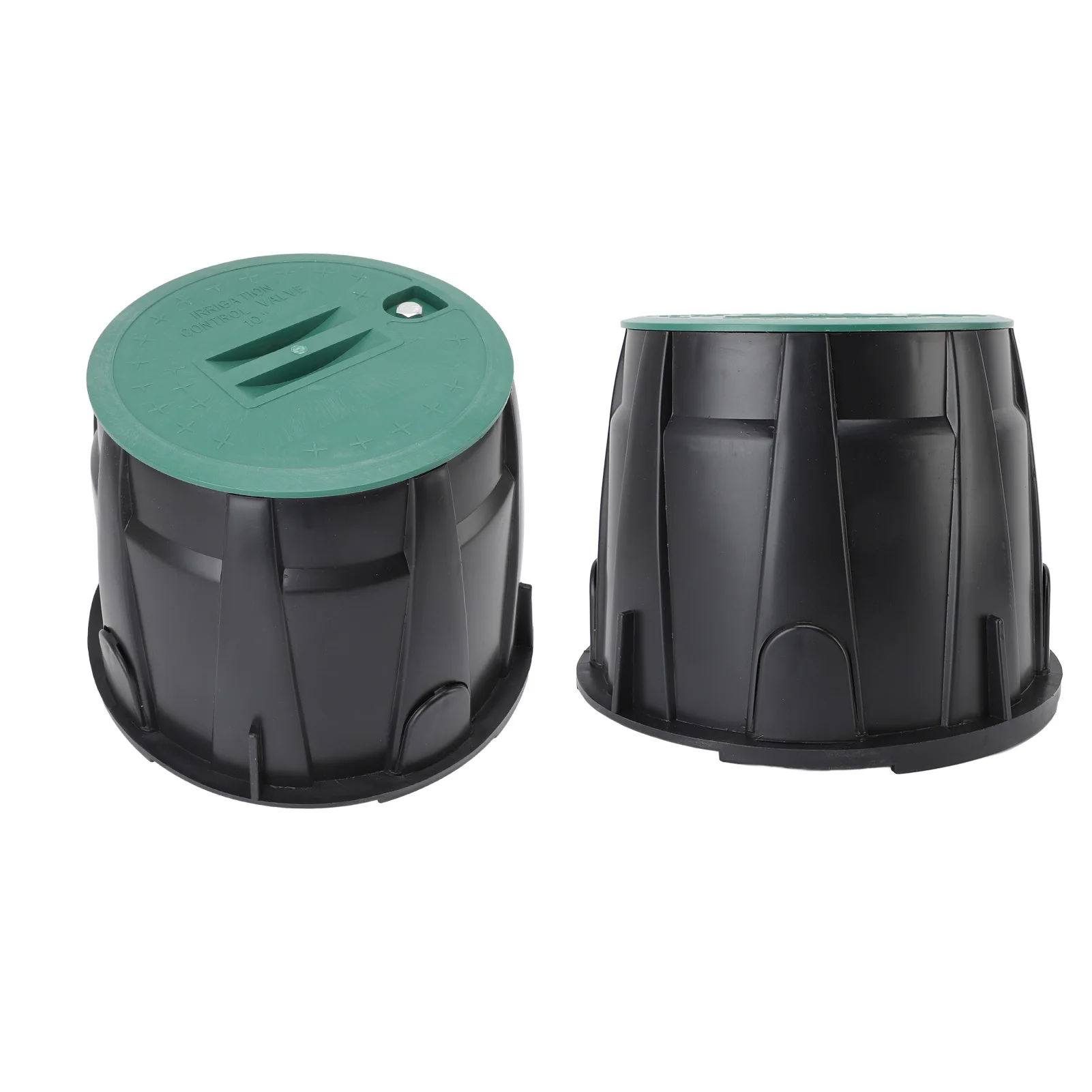Lawn Valve Enclosure Nurnesy 10 Inch PE Plastic Valve Box With LCV ...