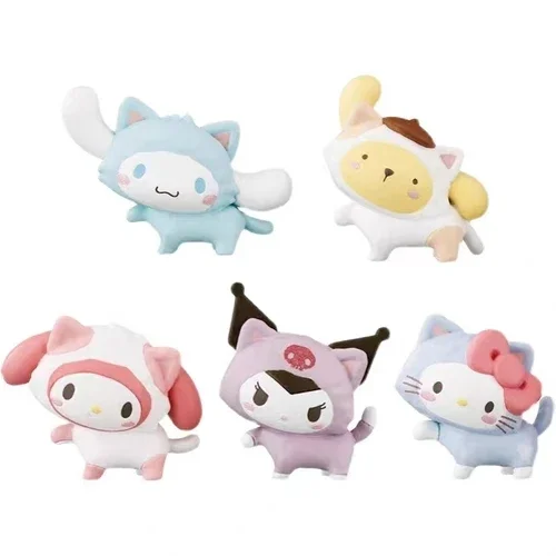 Sanrio-カプセルのアクションフィギュア,小猫のセクション,カルロマイ