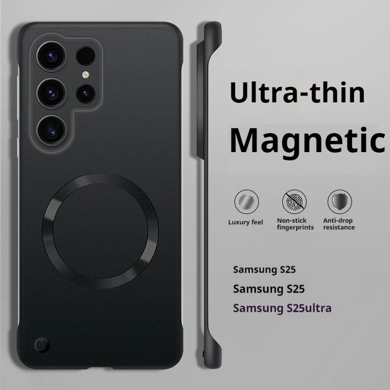Enhanced Metallic Paint Cooling Phone Case with MagSafe Compatibility