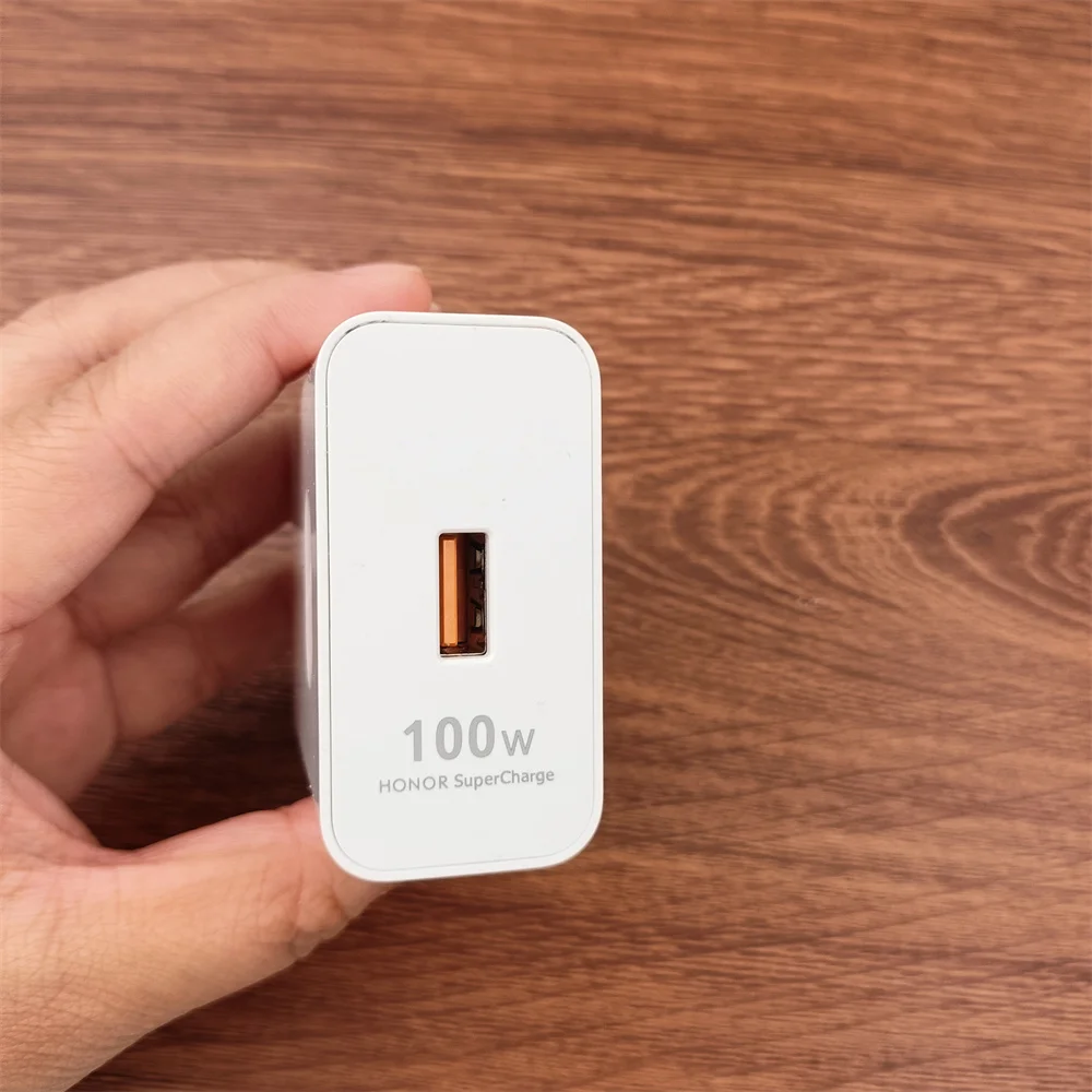 High-Power 100W Fast Charger with 6A USB Type-C Cable - EU SuperCharge Power Adapter