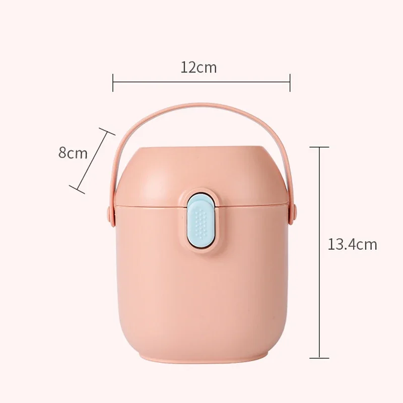 Portable Baby Food Storage Box Essential Cereal Cartoon Infant Milk Powder Box Fruit Snacks Feeding Food Storage Container storage jar,milk powder storage box,fruit puree box