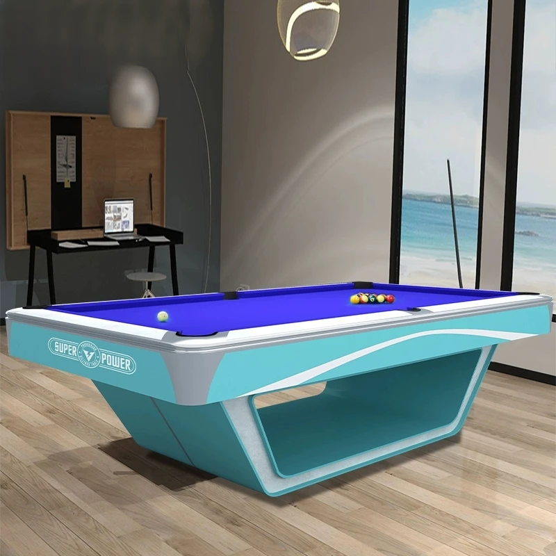 Standard household indoor fancy nine-ball American black eight commercial club adult billiard table
