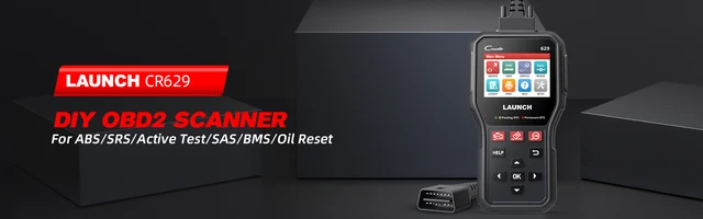ラウンチ　OBD 2 629 診断機 Amazon.com: LAUNCH CR629 OBD2 Scanner ABS SRS Scan Tool with