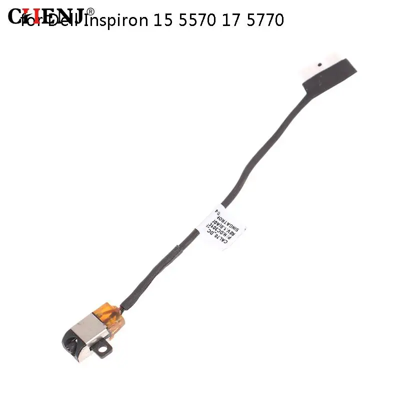 Tomada do Cabo de Alimentação Jack para Dell Inspiron 15 5570 5575 17 5770 Laptop Flex Cabo dc Power Jack Porta de Carregamento Cabo de Fio 1pc dc