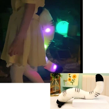 Set di Orecchie e Coda da Tigre, Accessori per Costumi, Fasce per Capelli con Orecchie di Animali per Adulti e Bambini, per Feste, Cosplay, Halloween
