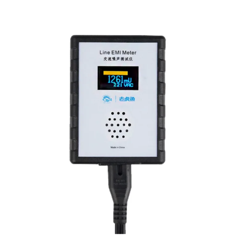 

2021 NEW OLED Display Mains Noise Tester EMI Measuring Instrument Broadband AC Power Supply Ripple Analyzer Line EMI Meter