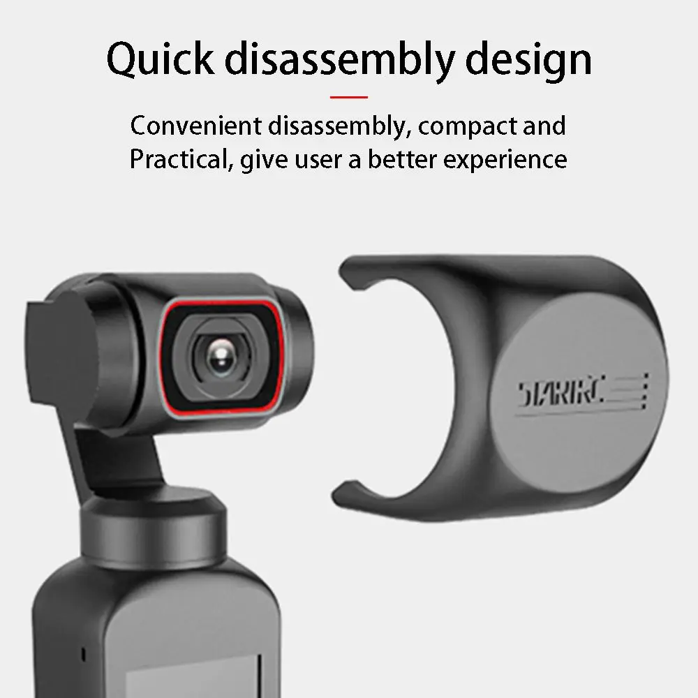 Set Di Pezzi Accessori Protettivi Copriobiettivo Per Dji Osmo Pocket 2 Stabilizzatore Parasole Action Camera Per Dji Osmo Pocket 2