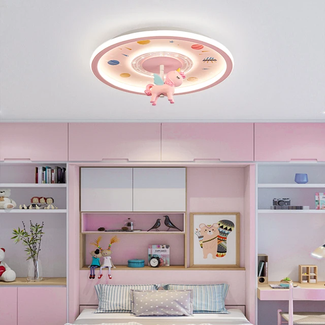 Lámparas de techo Led modernas para el hogar, habitación de niños, estudio,  dormitorio, bebé, dibujos animados, nubes azules, astronauta, lámpara de  araña LED, accesorio de luz - AliExpress