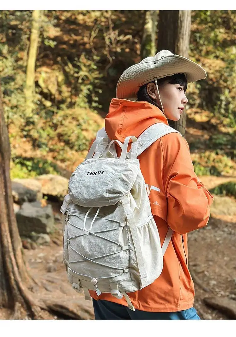 2026 mode Mädchen Große Kapazität Sport Casual Sport Schulter Taschen Rucksack männer Leichte Mode Outdoor Reise Rucksack – Detail 8
