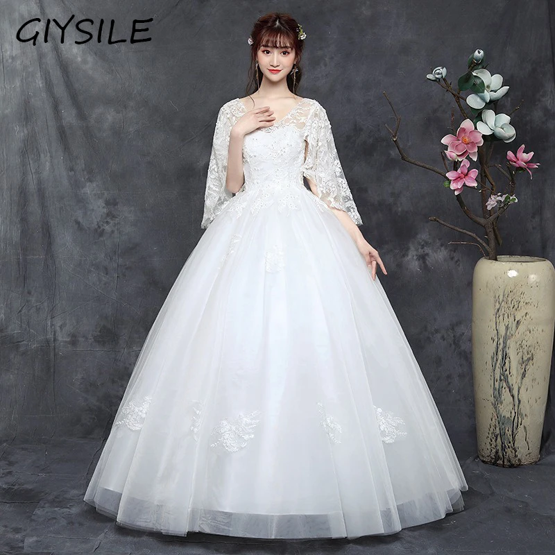 giysile-new-plus-size-wedding-dress-covering-arms-v-neck-floor-length-wedding-dresses-for-women-white-dresses-vestidos-de-novia