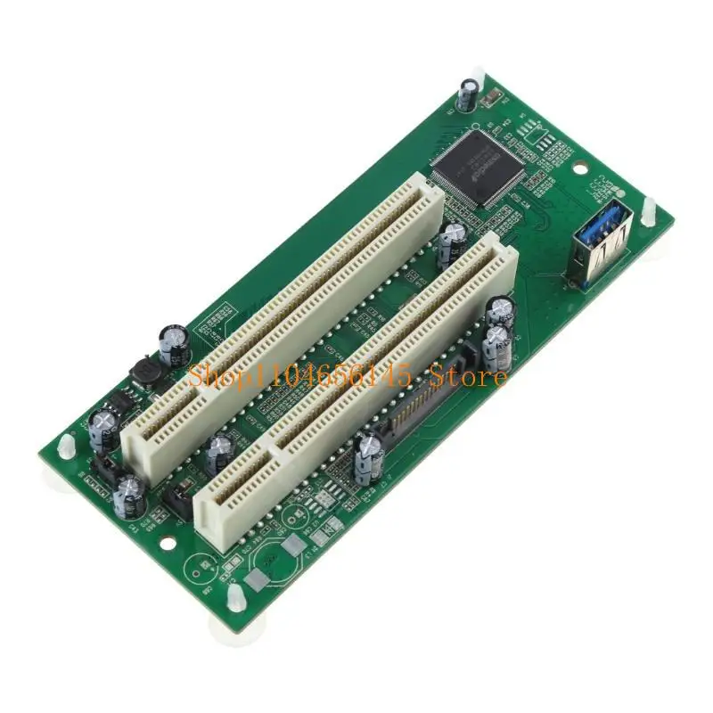652F PCI-E 2xPCI 어댑터 케이블 PCIE x16 카드 PCI 확장 변환기