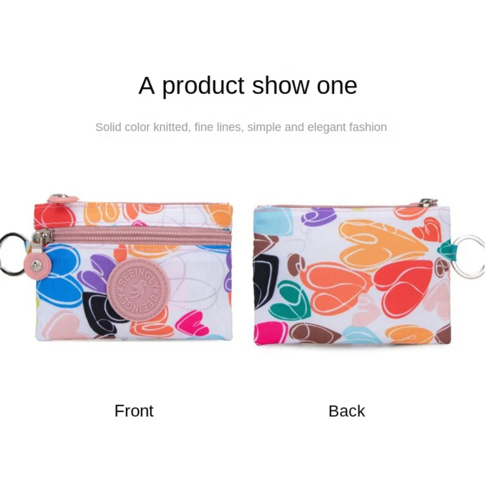 Leather Wallet Coin Purse Credit Card Holder Card Wallet Carbon Fiber Wallet Coin Purse Wallet Canvas Money Coin Purse Durable with Key Ring Waterproof Credit Card Holder Wear-resistant Wallet Money Bag Male Female