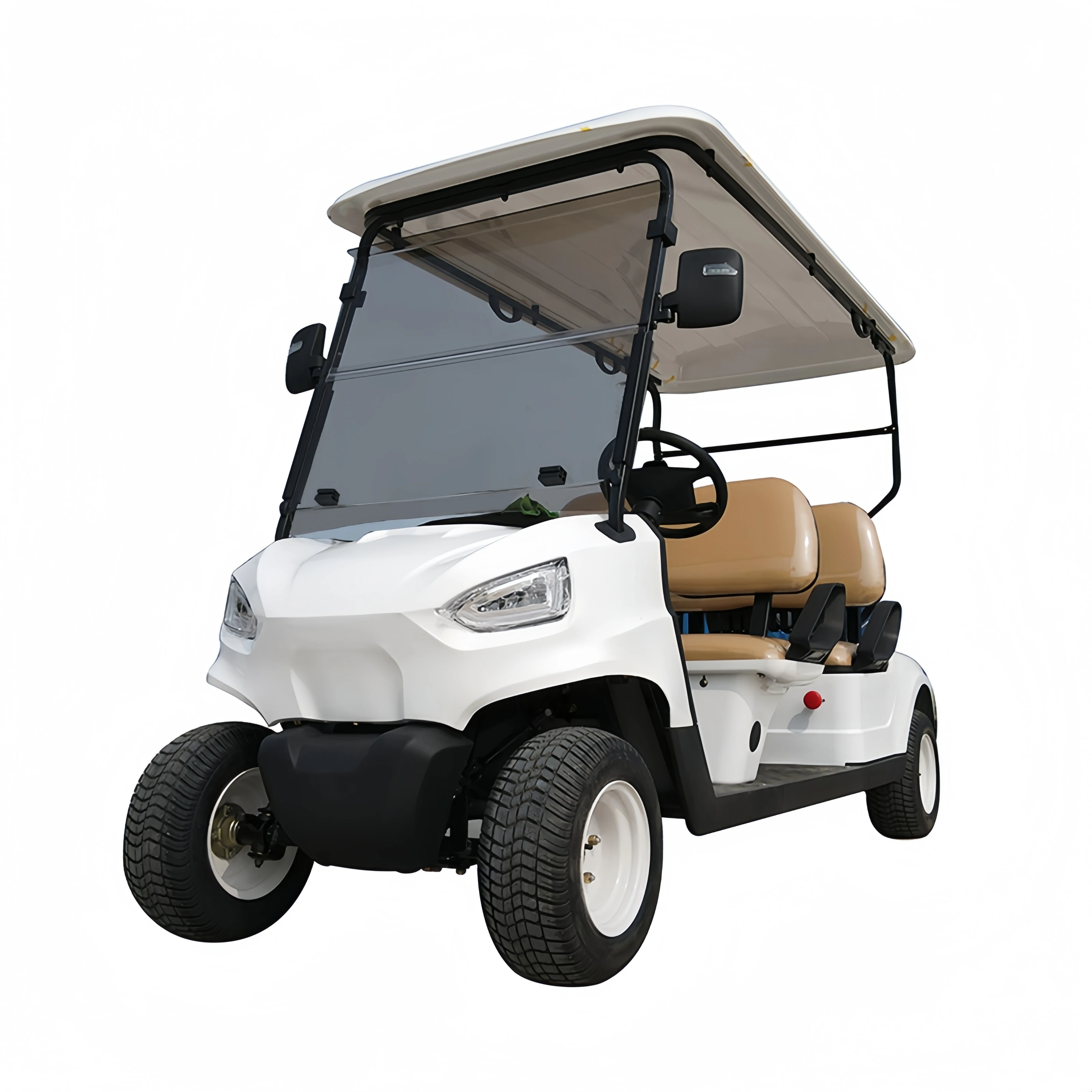 High Performance Electric Motorized Buggy 4 Seater Street Legal Golf Cart
